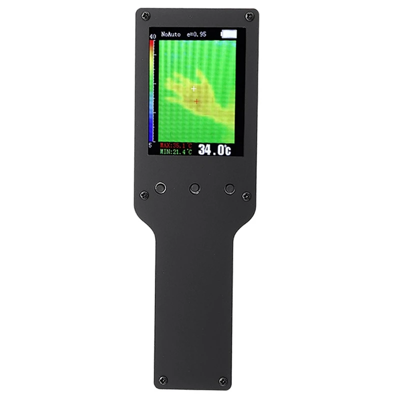 MLX90640 Handheld Infrared Thermal Imager Infrared Imaging Camera Infrared Thermal Array 75° X 110°
MLX90640 Handheld Infrared Thermal Imager Infrared Imaging Camera Infrared Thermal Array 75° X 110°
