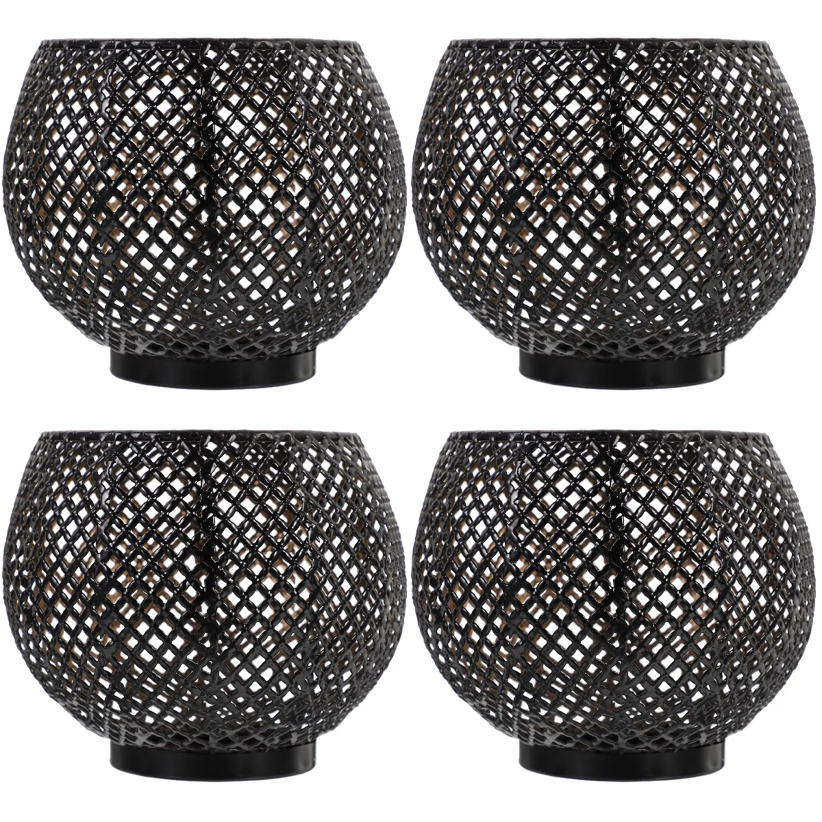 4 Count Iron Holder Desktop Tablescape Decor Hollow Out Base Tea Light Hollowed Vintage Lantern
4 Count Iron Holder Desktop Tablescape Decor Hollow Out Base Tea Light Hollowed Vintage Lantern