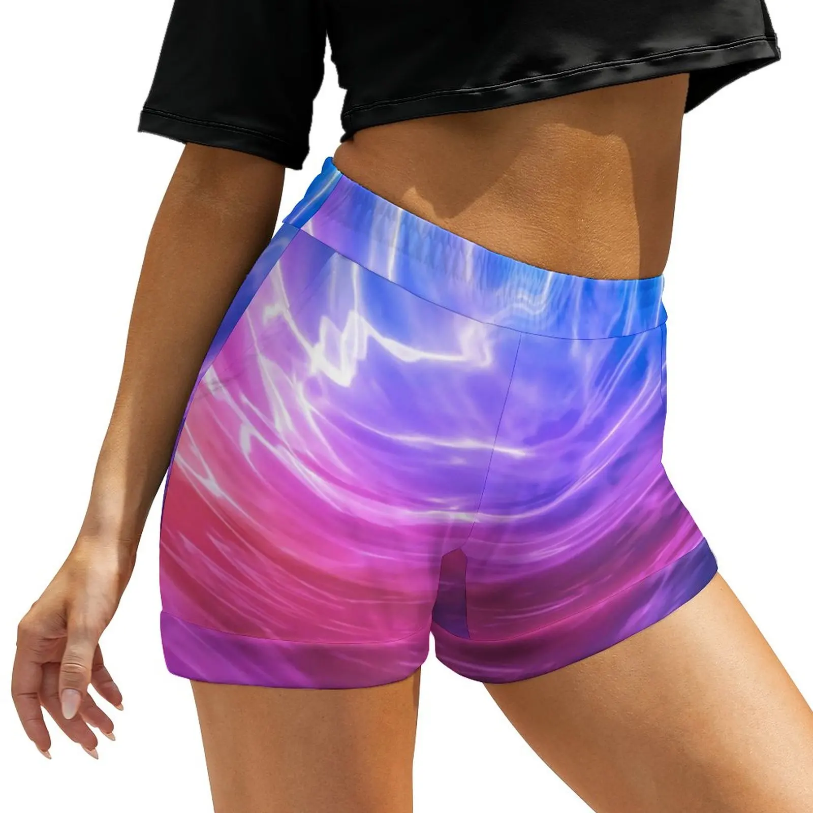 Blue Pink Purple Liquid Shorts Women Abstract Art Korean Fashion Print Shorts High Waist Oversized Short Pants Cute Bottoms
Blue Pink Purple Liquid Shorts Women Abstract Art Korean Fashion Print Shorts High Waist Oversized Short Pants Cute Bottoms