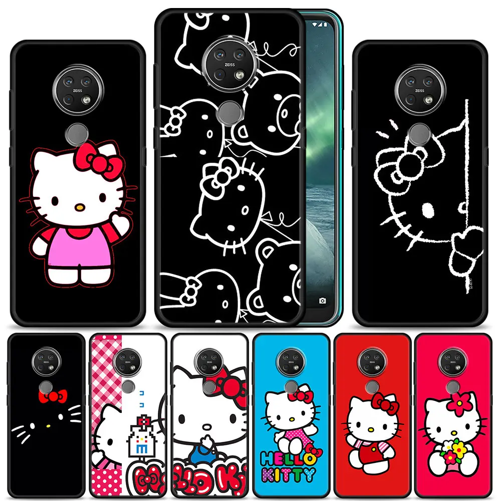 Чехол для Nokia G10 G20 G11 G21 G50 5,4 7,2 C20 C21 C30 X20 XR20 X10 3,4, Тонкий силиконовый чехол Hello Kitty Kawaii
Чехол для Nokia G10 G20 G11 G21 G50 5,4 7,2 C20 C21 C30 X20 XR20 X10 3,4, Тонкий силиконовый чехол Hello Kitty Kawaii