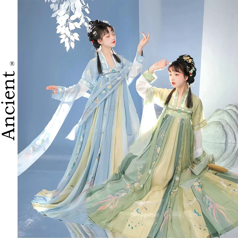New Chinese Traditional Clothing Chest-length Hanfu Spring and Autumn Girls Modest Role-playing Stage Performance Student Suit
New Chinese Traditional Clothing Chest-length Hanfu Spring and Autumn Girls Modest Role-playing Stage Performance Student Suit