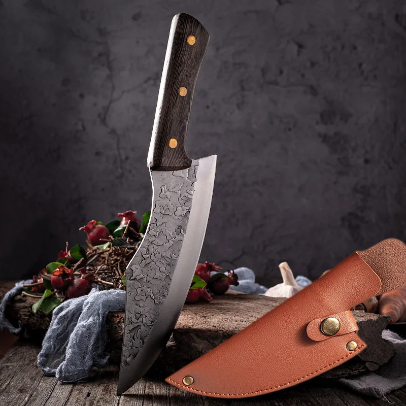 Realsharp Chef Boning Knife Kitchen Meat Cleaver Japanese High Carbon Steel Knife Handmade Butcher Kitchen Knife Protector Case
Realsharp Chef Boning Knife Kitchen Meat Cleaver Japanese High Carbon Steel Knife Handmade Butcher Kitchen Knife Protector Case