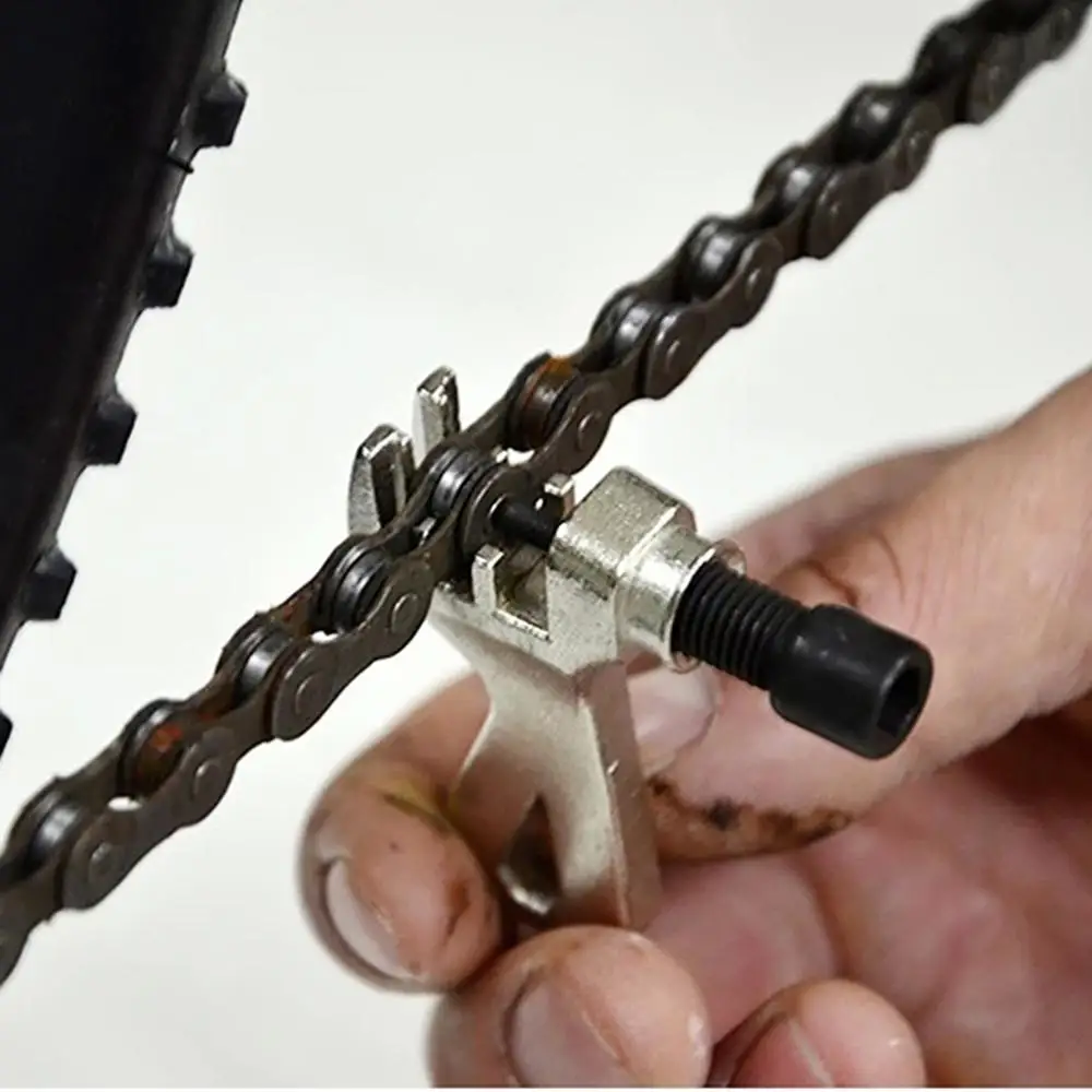 

Устройство для разбрызгивания цепи, профессиональный универсальный разветвитель штифтов для цикла, инструменты для ремонта и снятия велосипедной цепи