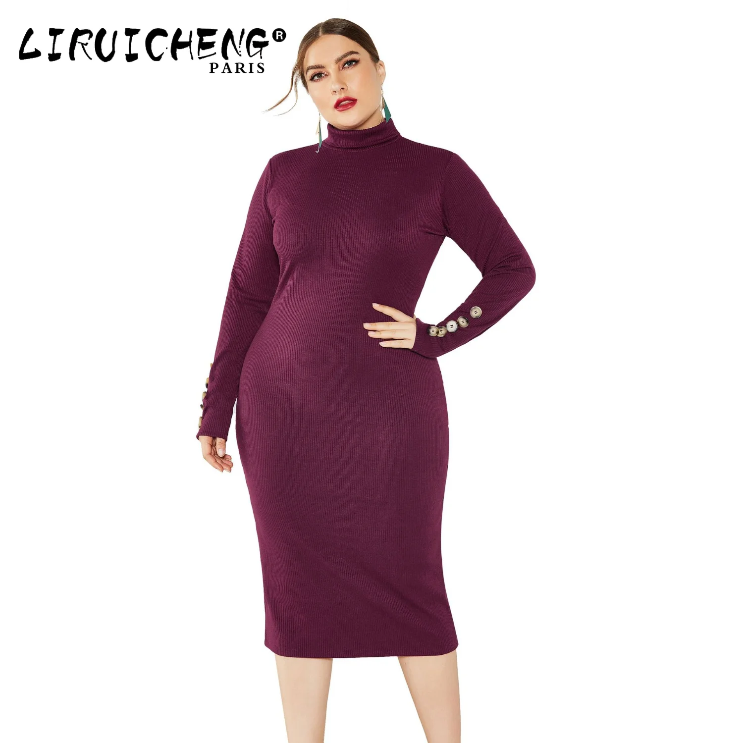 2023 Women's Autumn Winter Fashion Undercoat Sweater Skirt Long Sleeve Elastic Slim Fit High Neck Knitted Dress
2023 Women's Autumn Winter Fashion Undercoat Sweater Skirt Long Sleeve Elastic Slim Fit High Neck Knitted Dress