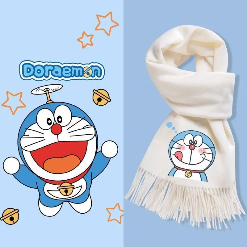 Doraemon Scarf Winter Cartoon Cute Plush Scarf Birthday Gift for Girlfriend Warm and Cold Resistant Thickened Shawl
Doraemon Scarf Winter Cartoon Cute Plush Scarf Birthday Gift for Girlfriend Warm and Cold Resistant Thickened Shawl