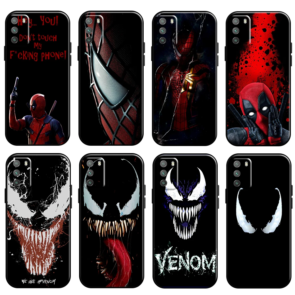 Marvel Spiderman Venom Deadpool For Xiaomi Poco M3 M3 Pro 5G POCO X3 PRO NFC X3 GT Phone Case Silicone Cover Back Soft Coque
Marvel Spiderman Venom Deadpool For Xiaomi Poco M3 M3 Pro 5G POCO X3 PRO NFC X3 GT Phone Case Silicone Cover Back Soft Coque
