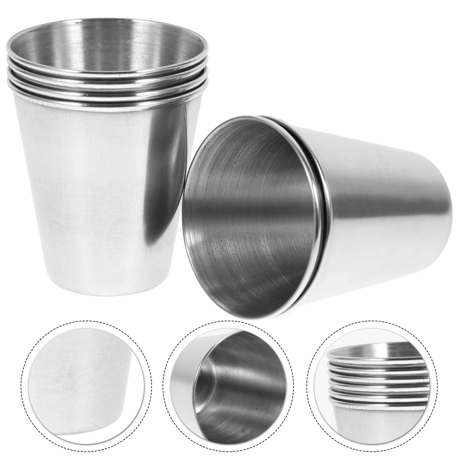 6 Pcs Stainless Steel Glass Beer Cups Bulk Tea Durable Mini Coffee Water Mug Party
6 Pcs Stainless Steel Glass Beer Cups Bulk Tea Durable Mini Coffee Water Mug Party