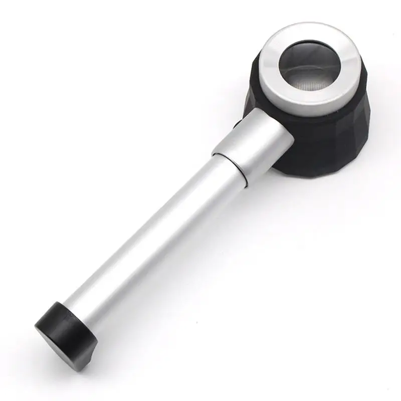 10X Handheld Magnifier with UV light Dermatoscope Handle Smooth Clear Vision Measure Scale Optical Glass Magnifying
10X Handheld Magnifier with UV light Dermatoscope Handle Smooth Clear Vision Measure Scale Optical Glass Magnifying