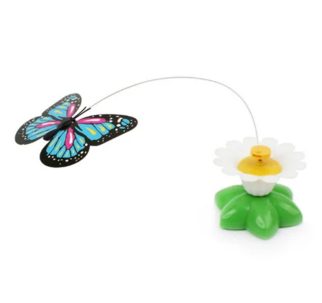 200pcs Automatic Electric Rotating Cat Toy Colorful Butterfly Bird Kitten Interactive Training Toys 
200pcs Automatic Electric Rotating Cat Toy Colorful Butterfly Bird Kitten Interactive Training Toys
