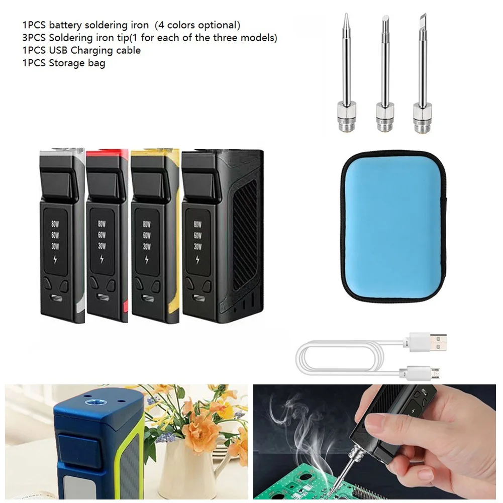 Welding Repair Soldering Iron Tip Kit Welding Tool Outdoor Repair 510 Interface Storage Bag USB Charging Battery Soldering Iron
Welding Repair Soldering Iron Tip Kit Welding Tool Outdoor Repair 510 Interface Storage Bag USB Charging Battery Soldering Iron
