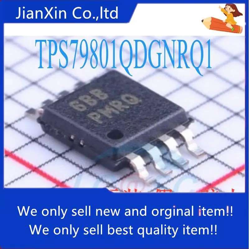 10pcs 100% orginal new voltage regulator TPS79801QDGNRQ1 SMD TSSOP-8 Silkscreen PMRQ TPS79801
10pcs 100% orginal new voltage regulator TPS79801QDGNRQ1 SMD TSSOP-8 Silkscreen PMRQ TPS79801