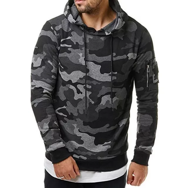2023New Men's Camouflage Hoodies Sweatshirts Zipper Hoodie Men Sweatshirt Solid Color Man Hoody Sweatshirts For Male
2023New Men's Camouflage Hoodies Sweatshirts Zipper Hoodie Men Sweatshirt Solid Color Man Hoody Sweatshirts For Male