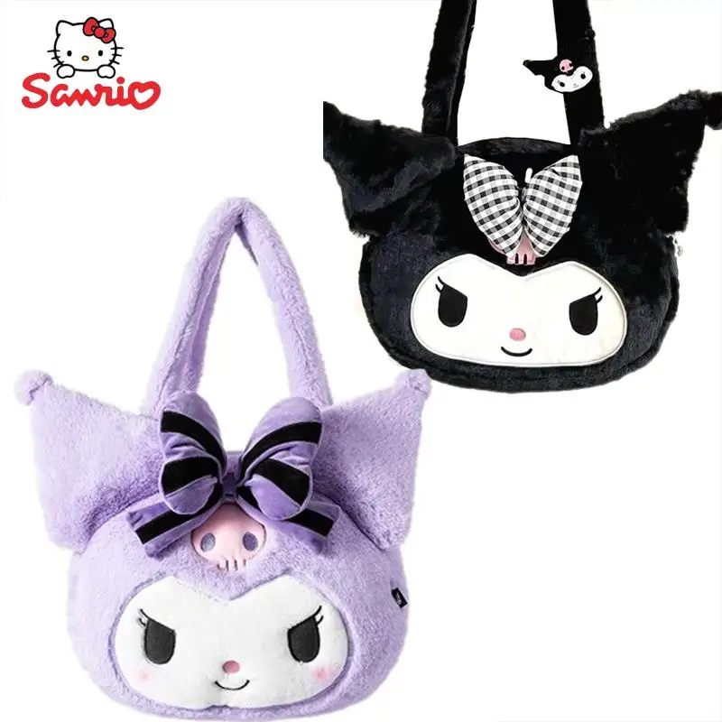 Оригинальные плюшевые сумки через плечо Sanrio Kuromi Y2Y, женские сумки-мессенджеры, вместительная сумка-тоут, Мультяшные зимние плюшевые кошельки
Оригинальные плюшевые сумки через плечо Sanrio Kuromi Y2Y, женские сумки-мессенджеры, вместительная сумка-тоут, Мультяшные зимние плюшевые кошельки