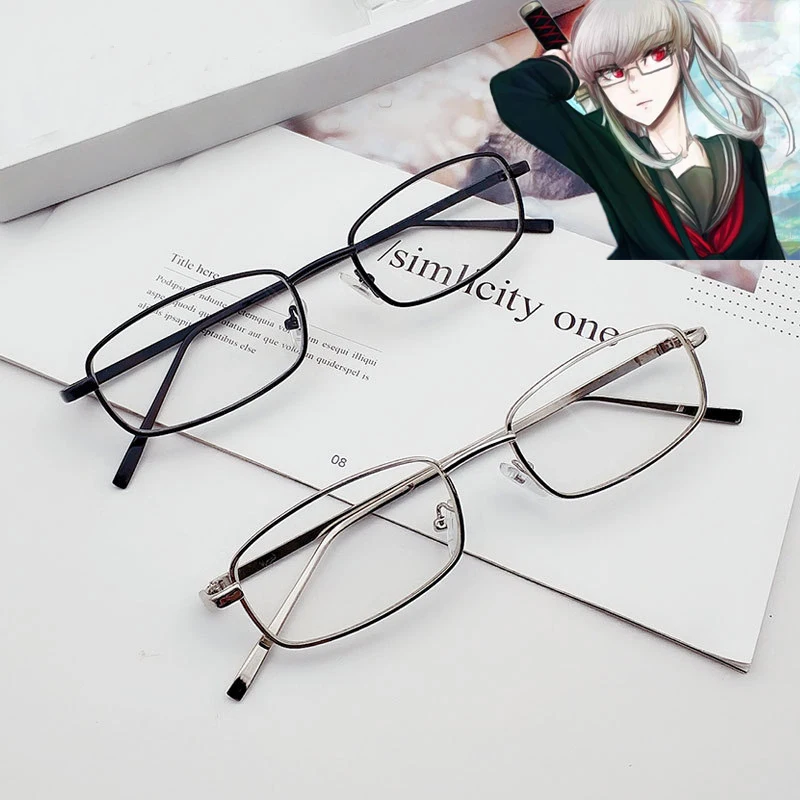 Danganronpa Peko Pekoyama Cosplay Props Glasses Small Rectangle Sunglasses Men Women Retro Metal Frame Female Glasses
Danganronpa Peko Pekoyama Cosplay Props Glasses Small Rectangle Sunglasses Men Women Retro Metal Frame Female Glasses