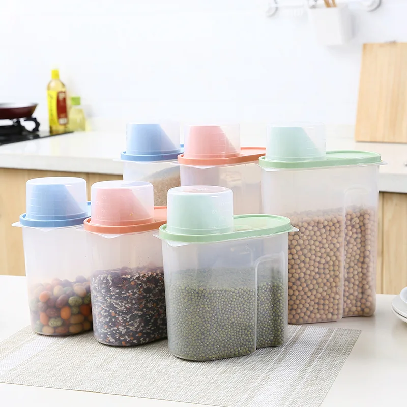 Multifunctional Kitchen Food Storage Tank Large Plastic Grains With Lid Storage Box Sealed Waterproof Transparent Storage Tank
Multifunctional Kitchen Food Storage Tank Large Plastic Grains With Lid Storage Box Sealed Waterproof Transparent Storage Tank