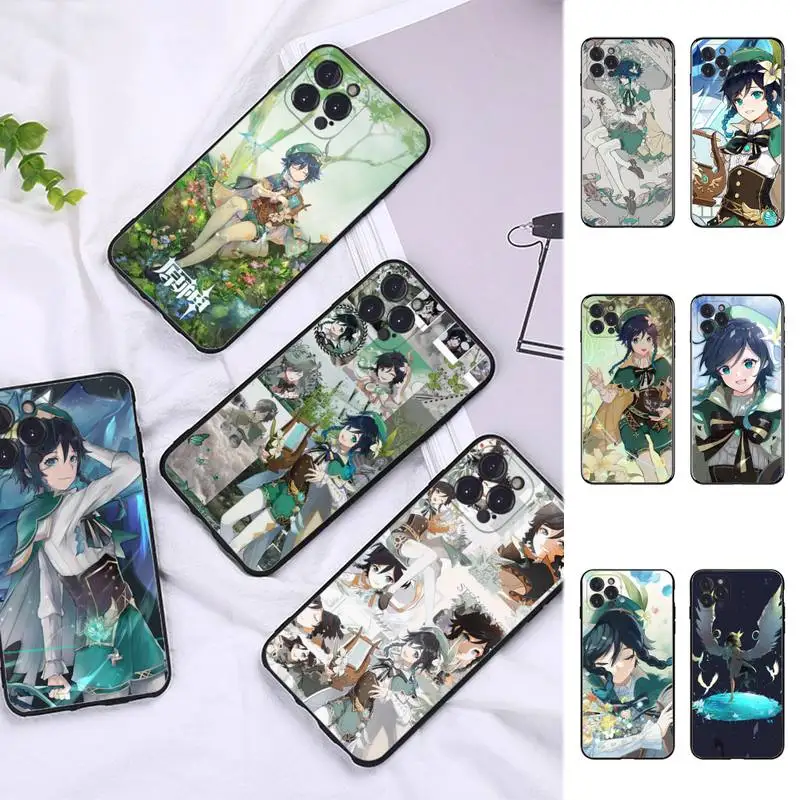 Genshin Impact Venti Phone Case for iPhone 11 12 13 Mini Pro Max 8 7 6 6S Plus X 5 SE 2020 XR XS Funda Case
Genshin Impact Venti Phone Case for iPhone 11 12 13 Mini Pro Max 8 7 6 6S Plus X 5 SE 2020 XR XS Funda Case