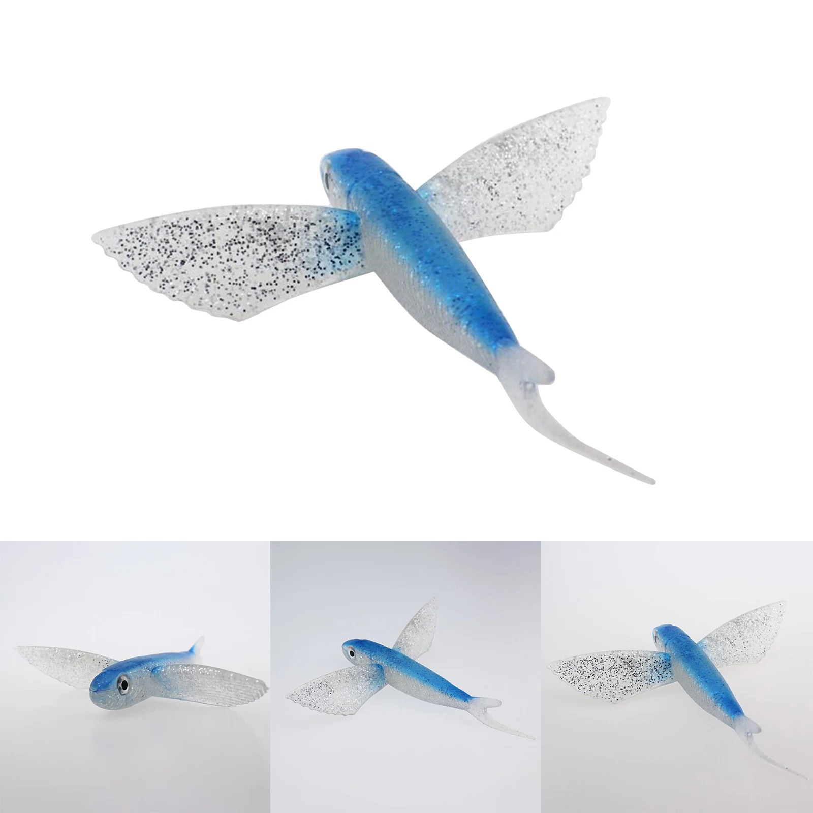 Assortment Fish Lure Bait Soft Tuna Flying PVC Material Waterproof (front) 17 And 21cm 52-124 Grams Artificial
Assortment Fish Lure Bait Soft Tuna Flying PVC Material Waterproof (front) 17 And 21cm 52-124 Grams Artificial