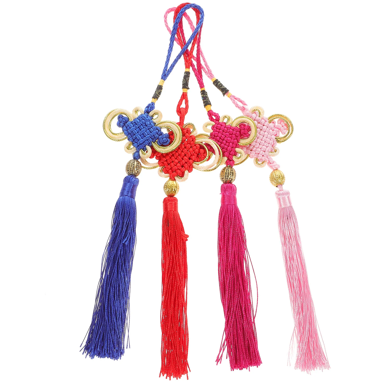 4pcs Classic Chinese Knot Ornaments Hanging Decoration Apparel Tassel Decoration Tassel Decoration Traditional Blessing Decor
4pcs Classic Chinese Knot Ornaments Hanging Decoration Apparel Tassel Decoration Tassel Decoration Traditional Blessing Decor