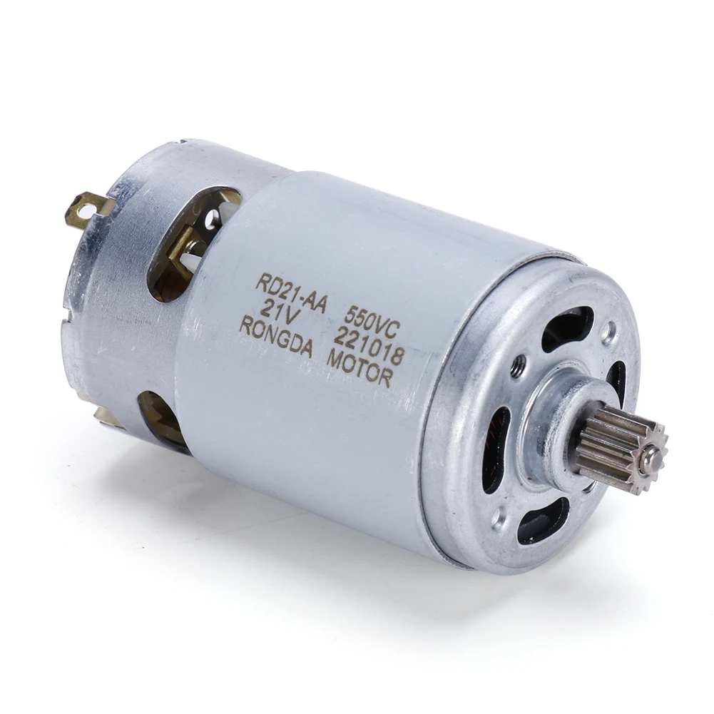 21V Brushed Motor 14 Teeth Micro Motor 28000RPM 8.2mm Gear Diameter Power Tool Accessories for 550 Motor Lithium Chainsaw
21V Brushed Motor 14 Teeth Micro Motor 28000RPM 8.2mm Gear Diameter Power Tool Accessories for 550 Motor Lithium Chainsaw
