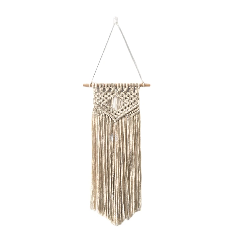 Macrame Hanging Planter Basket Wooden Shelves Bohemian Style 1/2 Layers Rack Wall Hanging Tapestry Home Room Decor
Macrame Hanging Planter Basket Wooden Shelves Bohemian Style 1/2 Layers Rack Wall Hanging Tapestry Home Room Decor