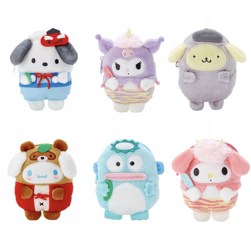 10cm Sanrio Plushie Coin Purse Kuromi My Melody Cinnamoroll Kawaii Anime Stuffed Toy Doll Pendant Children Gift
10cm Sanrio Plushie Coin Purse Kuromi My Melody Cinnamoroll Kawaii Anime Stuffed Toy Doll Pendant Children Gift