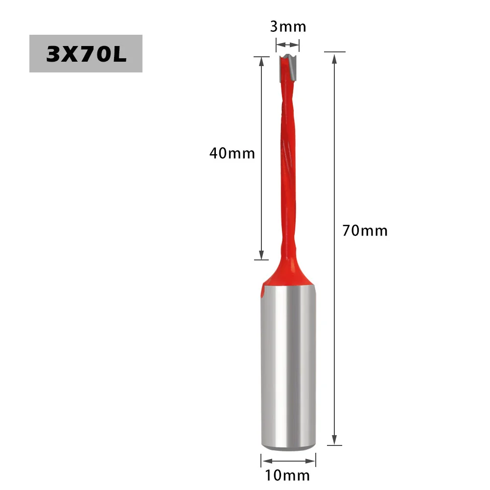 

Upgrade Your Woodworking Experience with This High Frequency Welding Carbide Blade Row Drill Bit 1PC for 3 15mm Diameter