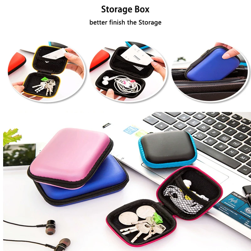 Mini Earphone Storage Boxes Bag Outdoor Travel Key Mobile Phone Data Cable Charger Storage Box Digital Home Small Item Storage
Mini Earphone Storage Boxes Bag Outdoor Travel Key Mobile Phone Data Cable Charger Storage Box Digital Home Small Item Storage