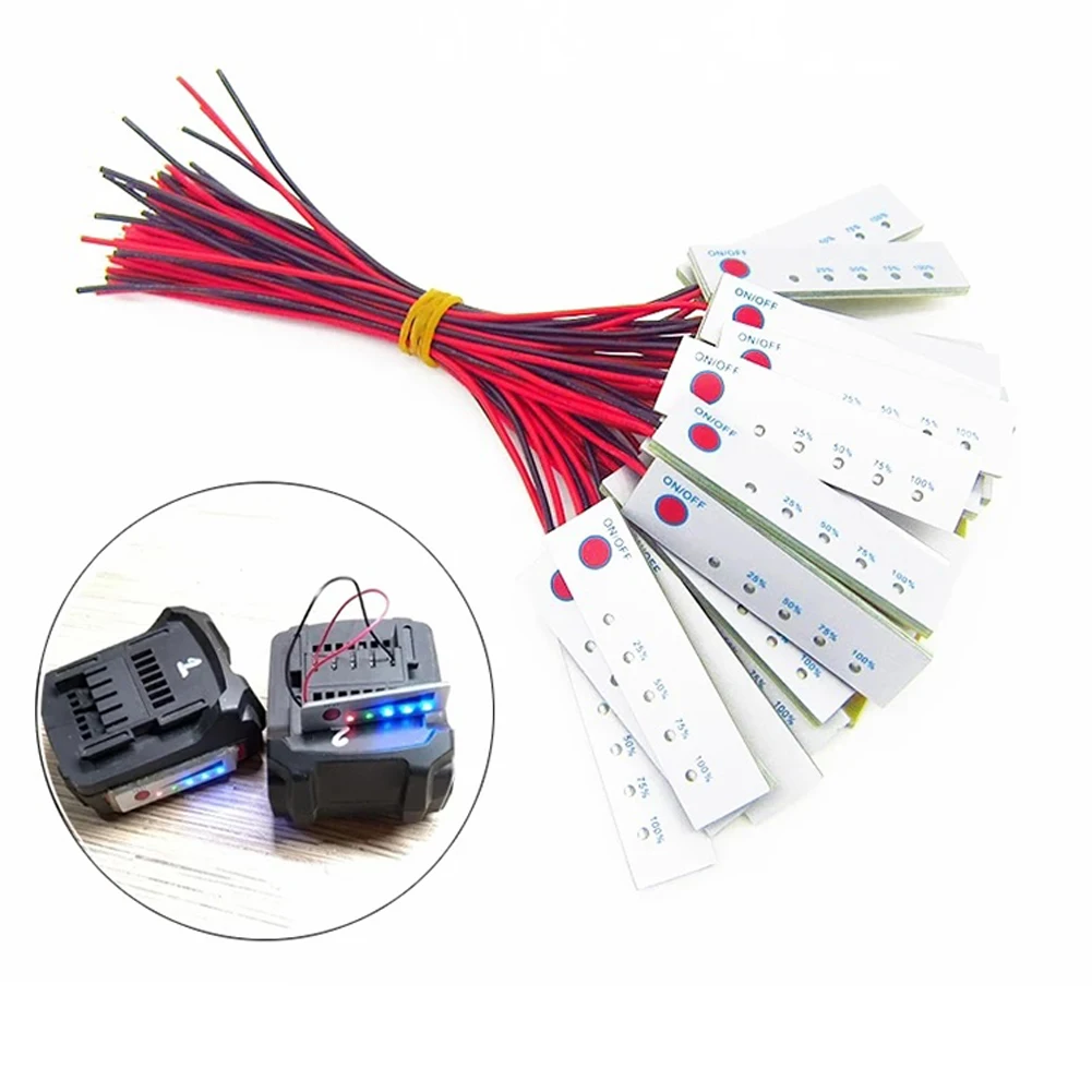 Battery Capacity Indicator Module 140MM 1Pc Board Battery Capacity Indicator Electric Tool Charge Lithium Battery
Battery Capacity Indicator Module 140MM 1Pc Board Battery Capacity Indicator Electric Tool Charge Lithium Battery