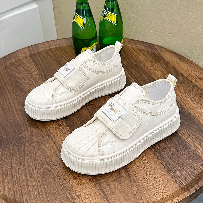2023 Spring Autumn New Korean Sneakers Women Thick-bottomed Shell Head Casual Shoes for Women Fashion Zapatos De Mujer
2023 Spring Autumn New Korean Sneakers Women Thick-bottomed Shell Head Casual Shoes for Women Fashion Zapatos De Mujer