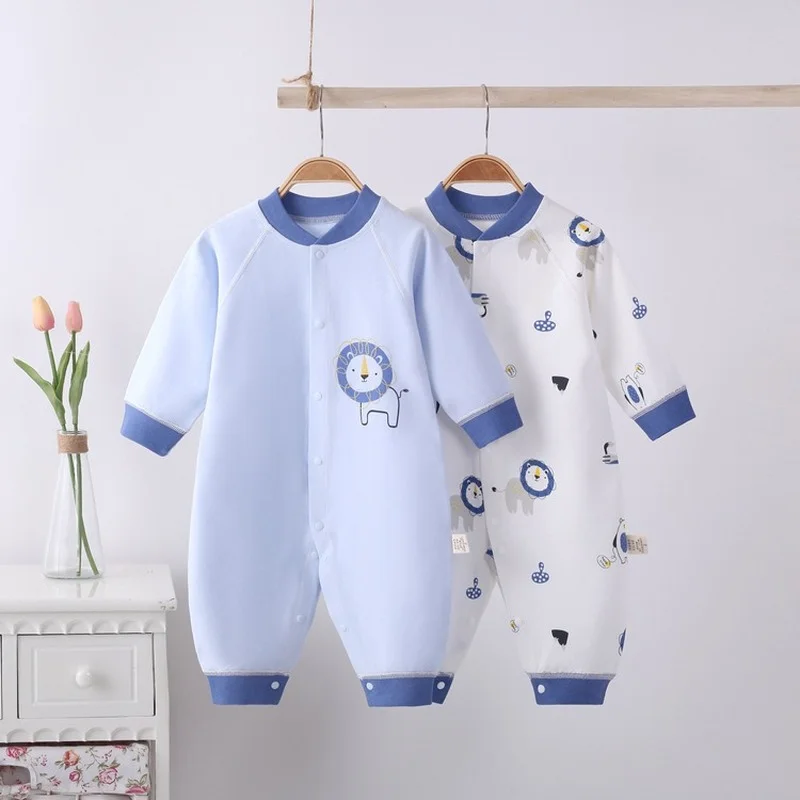 

Одежда для новорожденных, одежда для весны и осени из чистого хлопка, милая и удобная одежда для детей от 0 до 12 месяцев