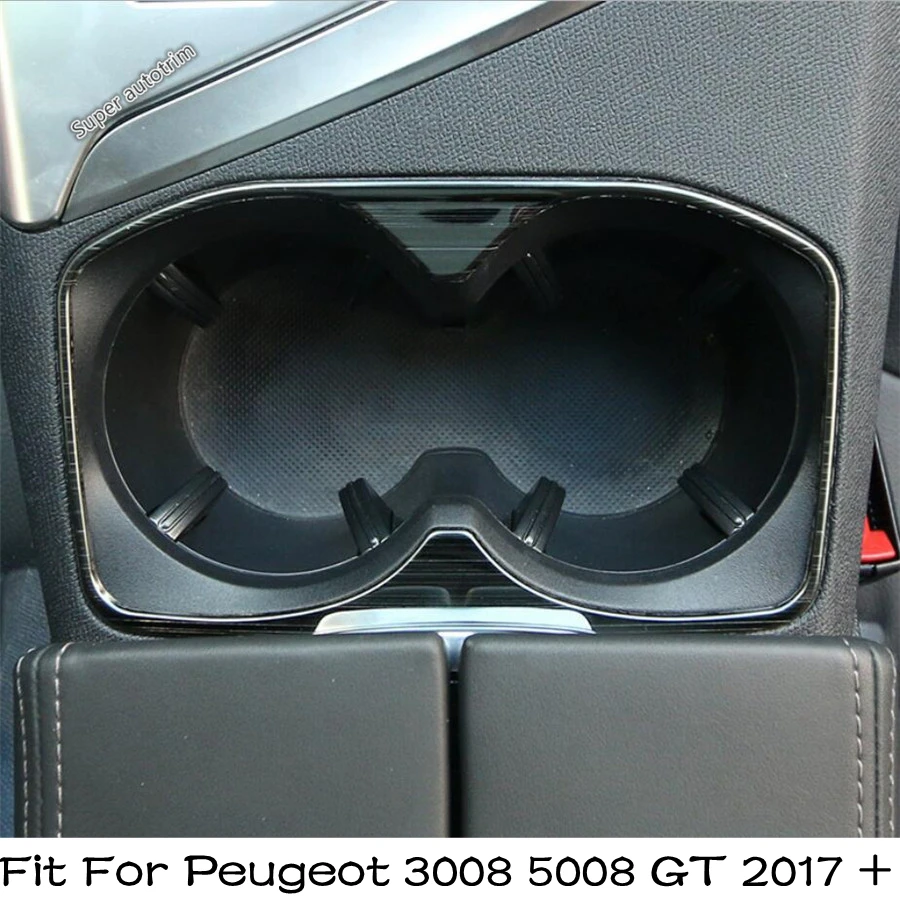 Front Row Water Cup Bottle Holder Cover Trim Garnish Frame 1PCS For Peugeot 3008 5008 GT 2017 - 2022 Interior Refit Accessories
Front Row Water Cup Bottle Holder Cover Trim Garnish Frame 1PCS For Peugeot 3008 5008 GT 2017 - 2022 Interior Refit Accessories