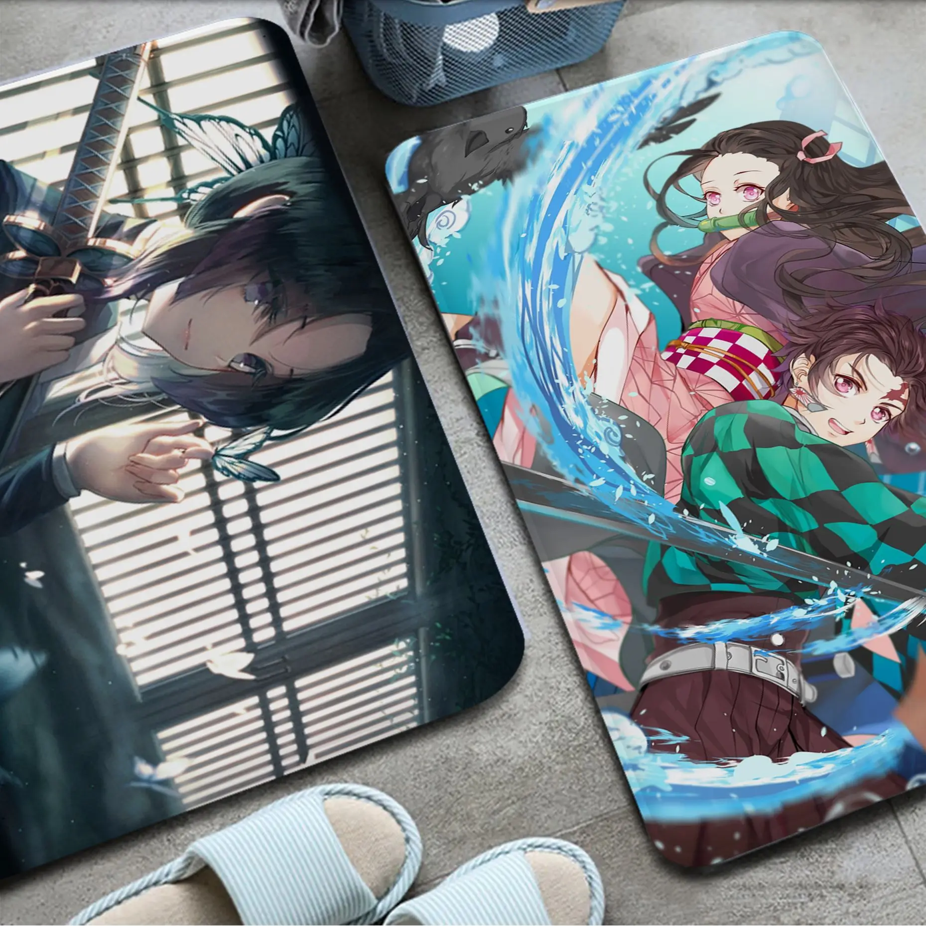 Japanese Cartoon Anime Demon Slayer Kimetsu No Yaiba Hallway Carpet Anti-slip Absorb Water Long Strip Cushion Bedroon Mats
Japanese Cartoon Anime Demon Slayer Kimetsu No Yaiba Hallway Carpet Anti-slip Absorb Water Long Strip Cushion Bedroon Mats