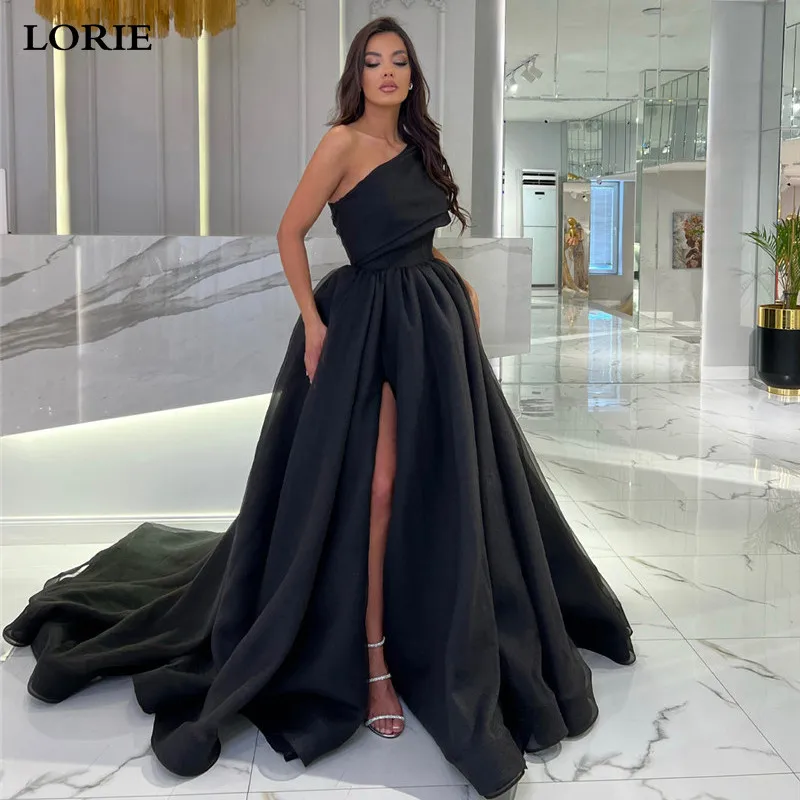 LORIE Black A Line Formal Evening Dress Sleeveless Side Split Prom Gowns Sexy Side Split Evening Party Dress 2023
LORIE Black A Line Formal Evening Dress Sleeveless Side Split Prom Gowns Sexy Side Split Evening Party Dress 2023