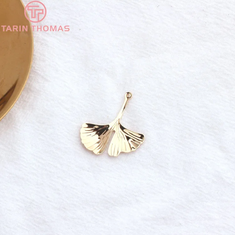 (1908)12PCS 26x29MM 24K Gold Color Plated Ginkgo Leaf Leaves Charm Pendants for DIY Jewelry Making Findings
(1908)12PCS 26x29MM 24K Gold Color Plated Ginkgo Leaf Leaves Charm Pendants for DIY Jewelry Making Findings