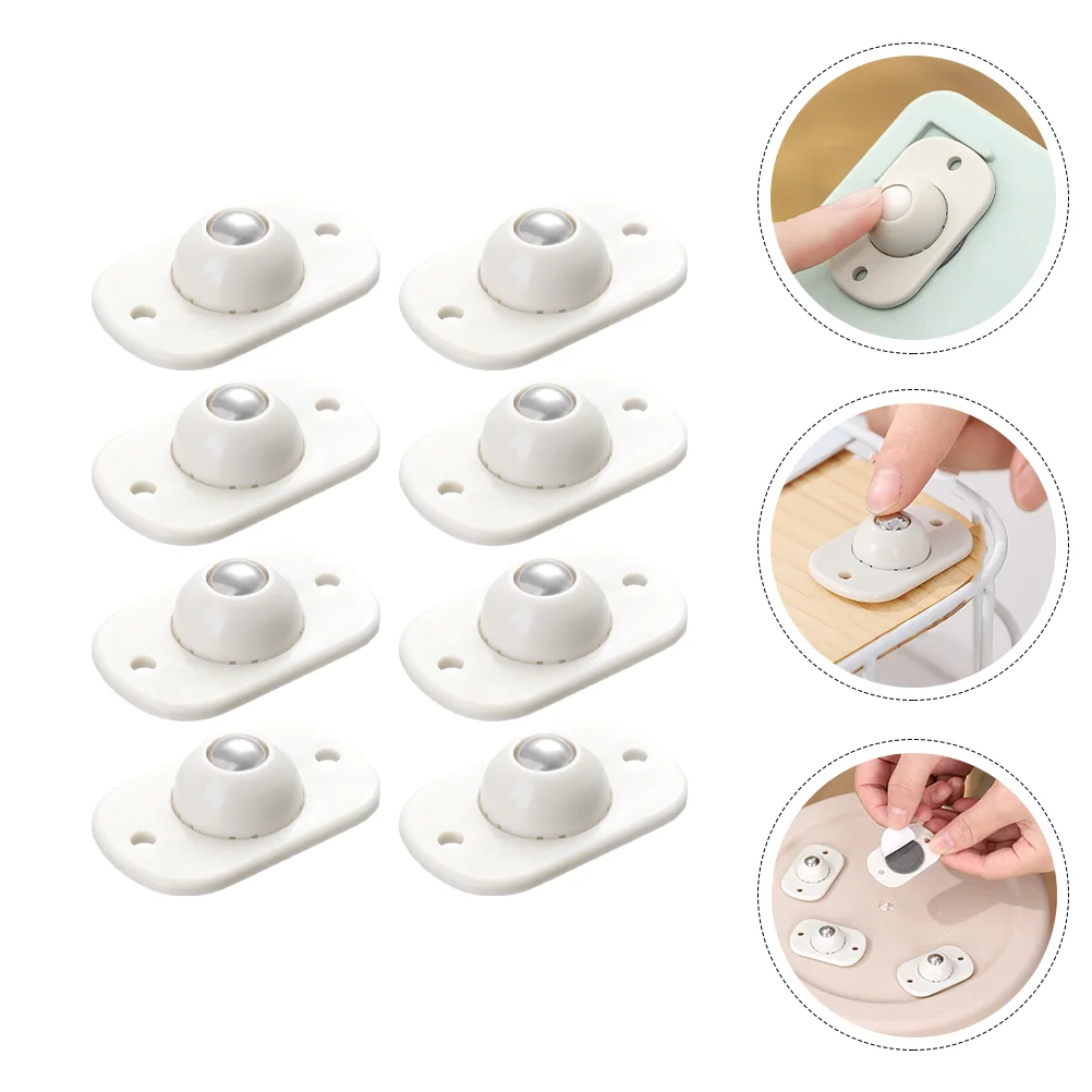 8 Pcs Universal Wheels Adhesive Case Self-Adhesive Miniature Storage Casters Trash Bin Cupboard
8 Pcs Universal Wheels Adhesive Case Self-Adhesive Miniature Storage Casters Trash Bin Cupboard