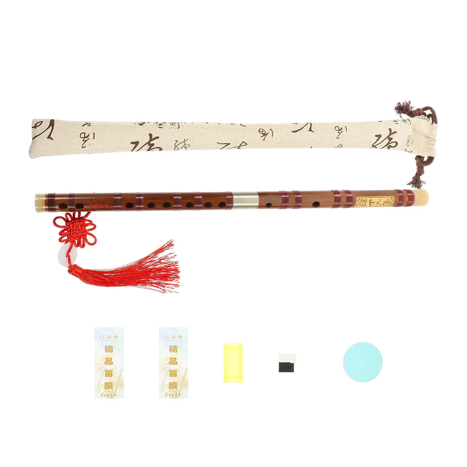 1 Set Chinese Style Bamboo Flute Kids Adults Portable Flute for Beginner(G tone)
1 Set Chinese Style Bamboo Flute Kids Adults Portable Flute for Beginner(G tone)