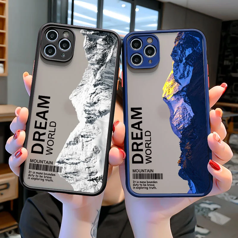 Aesthetic Mountain Horizontal Version Landscape Phone Case For iPhone X XR XS Max 13 12 11 Pro Max 7 8 Plus SE2 Shockproof Cover
Aesthetic Mountain Horizontal Version Landscape Phone Case For iPhone X XR XS Max 13 12 11 Pro Max 7 8 Plus SE2 Shockproof Cover