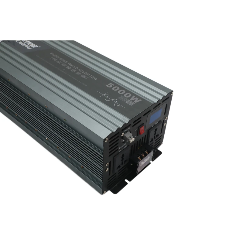 5000 Watts Power Inverter 48V to 110V Pure Sine Wave Car Plug Inverter Adapter Power DC to AC Converter with Remote Control
5000 Watts Power Inverter 48V to 110V Pure Sine Wave Car Plug Inverter Adapter Power DC to AC Converter with Remote Control
