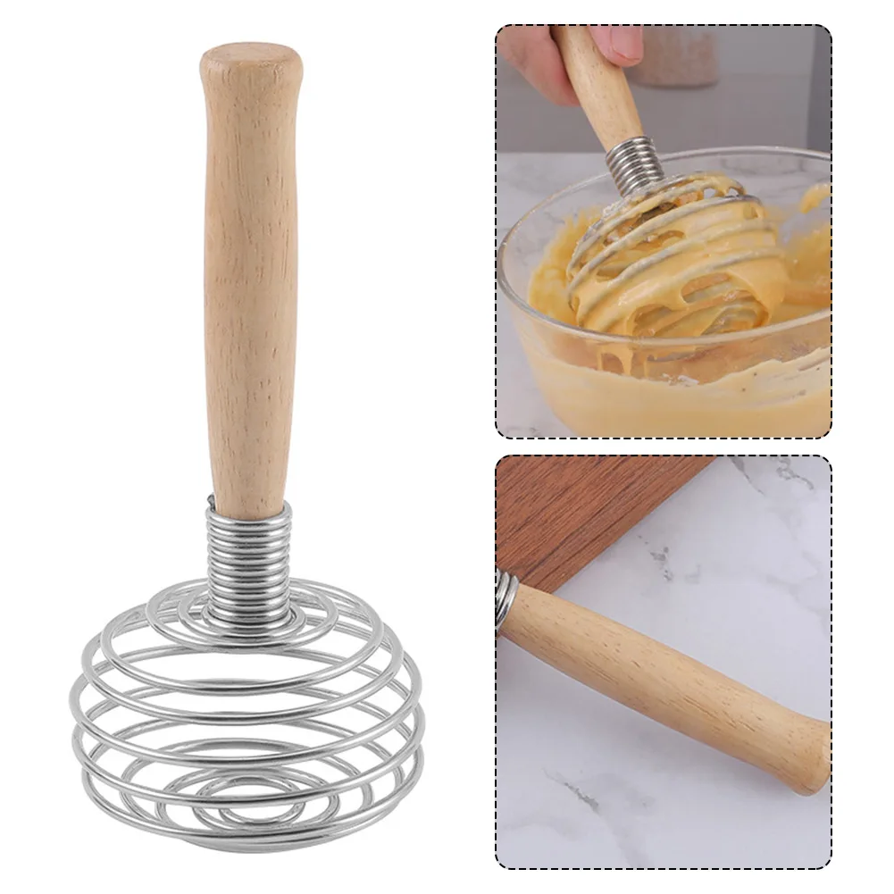 Stainless Steel Egg Beater Hand Manual Cream Mixer Kitchen Spring Coil Whisk Hand Mixer Batter Egg Stirrer Kitchen Accessories
Stainless Steel Egg Beater Hand Manual Cream Mixer Kitchen Spring Coil Whisk Hand Mixer Batter Egg Stirrer Kitchen Accessories