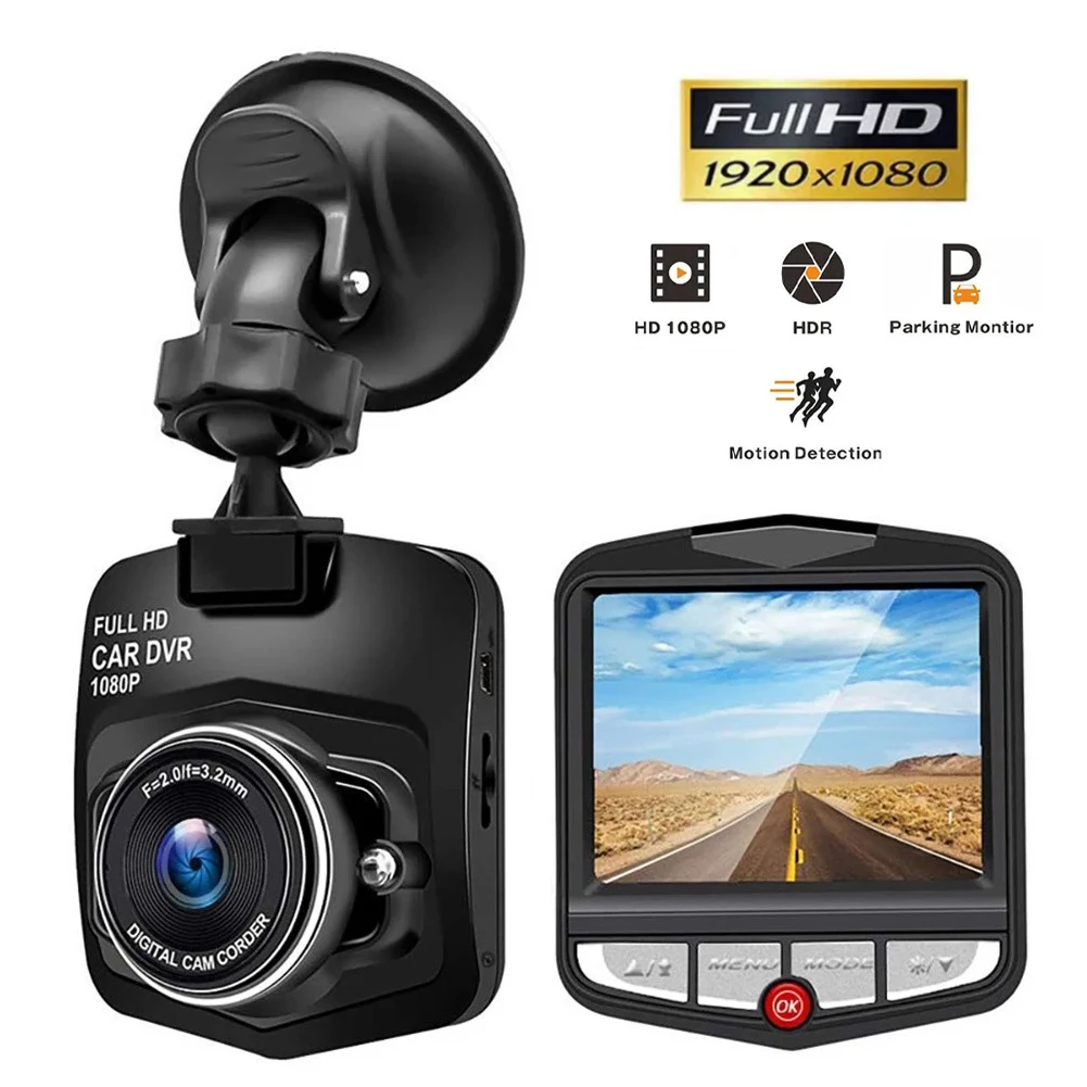New Universal Car Dash Cam 1080P Car DVR Driving Recorder 2.2" LCD Screen Loop Recording 24H Parking Monitoring Motion Detection
New Universal Car Dash Cam 1080P Car DVR Driving Recorder 2.2" LCD Screen Loop Recording 24H Parking Monitoring Motion Detection