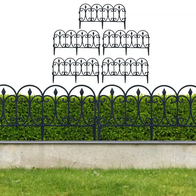 Garden Fence Border 5Pieces Landscape Plant Flower Protective Fencing Outdoor Yard Border Grass Lawn Edge Fence For Flower Beds
Garden Fence Border 5Pieces Landscape Plant Flower Protective Fencing Outdoor Yard Border Grass Lawn Edge Fence For Flower Beds