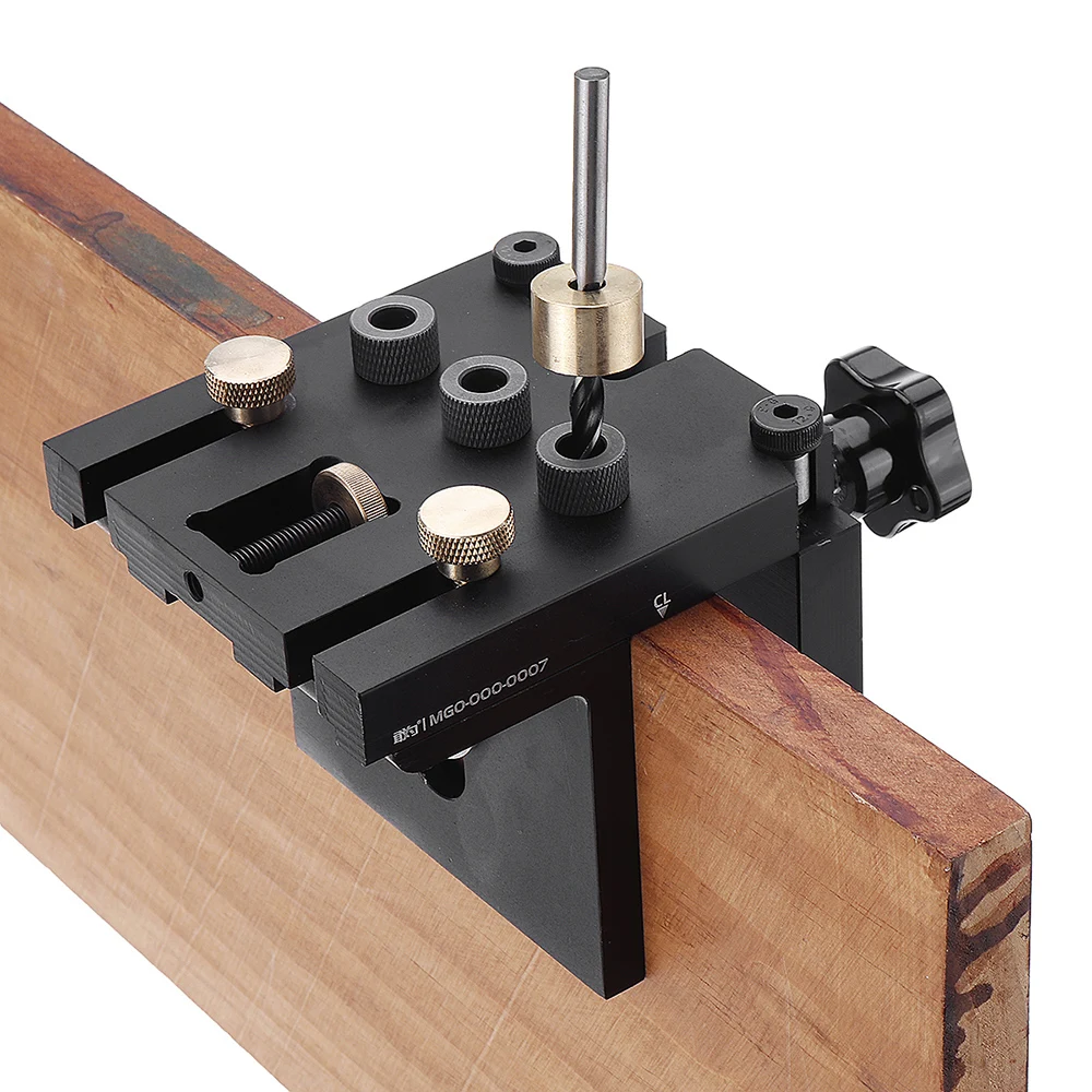 3In1 Aluminum Alloy Dowelling Positioner Kit Woodworking Jig Drill Guide Locator
3In1 Aluminum Alloy Dowelling Positioner Kit Woodworking Jig Drill Guide Locator