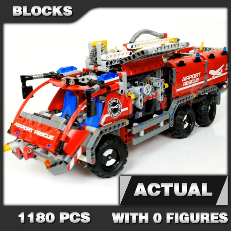 1180pcs 2in1 Technical Airport Rescue Vehicle Fire Cersatile Boom Water Cannon 20055 Building Block Set Compatible with Model
1180pcs 2in1 Technical Airport Rescue Vehicle Fire Cersatile Boom Water Cannon 20055 Building Block Set Compatible with Model