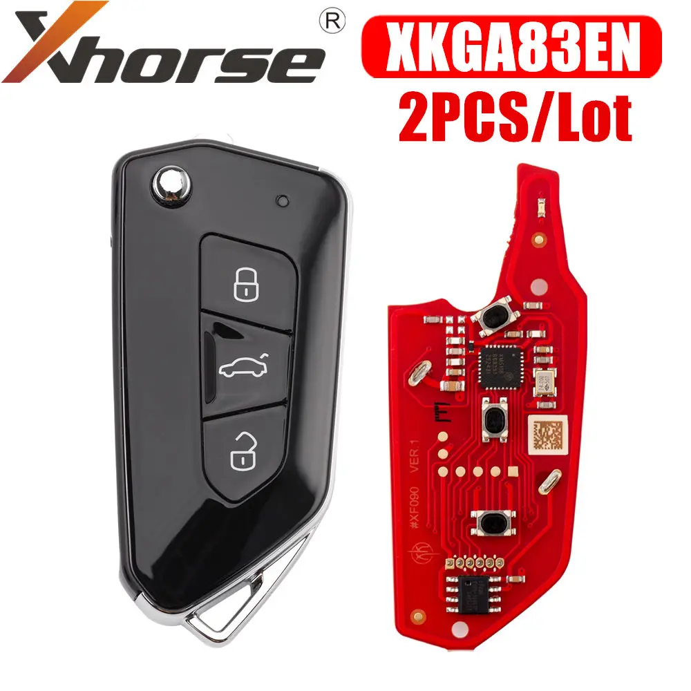 Xhorse XKGA83EN 2-го Поколения, Полностью Черный, GA08, 3-кнопочный Проводной Ключ-пульт Для Бесключевого Доступа
Xhorse XKGA83EN 2-го Поколения, Полностью Черный, GA08, 3-кнопочный Проводной Ключ-пульт Для Бесключевого Доступа
