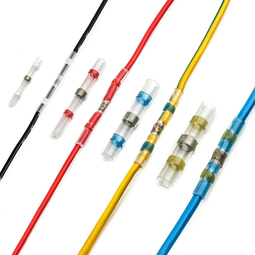 2022 Connectors 100pcs Seal Sleeve Wire Solder Waterproof Butt Terminals Durability Efficient Fast Greater Pul
2022 Connectors 100pcs Seal Sleeve Wire Solder Waterproof Butt Terminals Durability Efficient Fast Greater Pul
