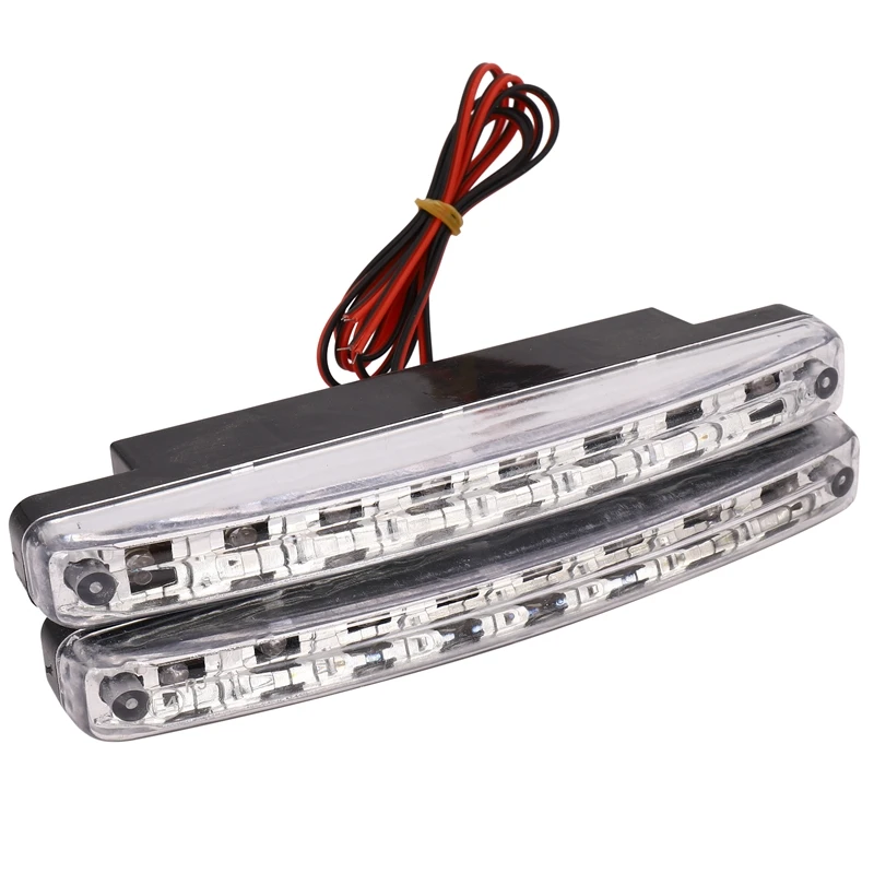 Newest 2Pcs High Quality Super White 8 LED Daytime Running Lights 12V DC Headlight Universal Parking Lamp 12V
Newest 2Pcs High Quality Super White 8 LED Daytime Running Lights 12V DC Headlight Universal Parking Lamp 12V