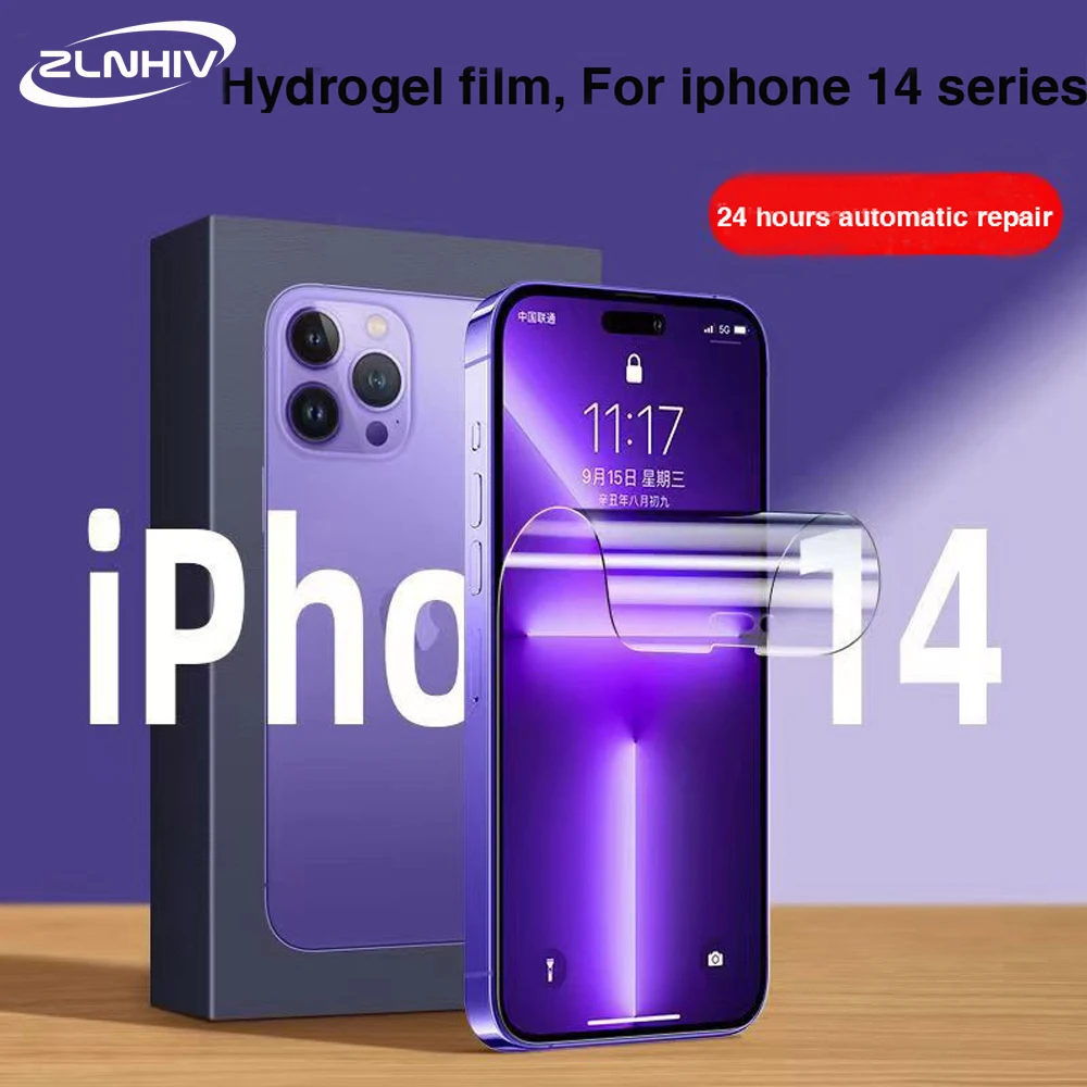 Гидрогелевая пленка zlnвич для iPhone 14 Pro Max 13 mini 11 12 7 8 XS XR SE X, защита экрана телефона, не стекло, мягкая, полное покрытие
Гидрогелевая пленка zlnвич для iPhone 14 Pro Max 13 mini 11 12 7 8 XS XR SE X, защита экрана телефона, не стекло, мягкая, полное покрытие