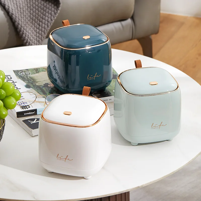 Home Storage Box Pressing Desktop New Waste Bins With Cover Double-layer Garbage Can Wholesale Maison Accessories Storage Bucket
Home Storage Box Pressing Desktop New Waste Bins With Cover Double-layer Garbage Can Wholesale Maison Accessories Storage Bucket