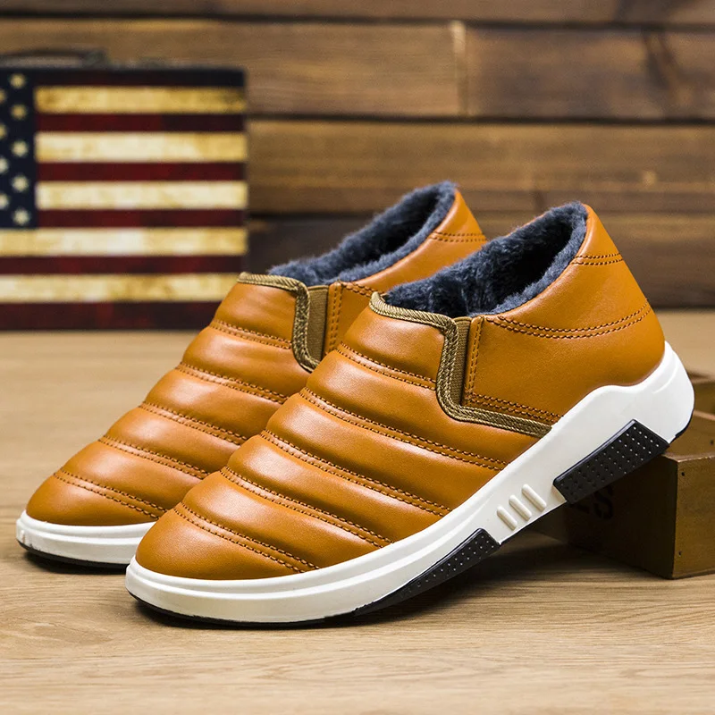 Loafers Men Winter Thicken Warm Outdoor Sneakers Waterproof Non-slip Snow Boots Light Casual Flat Shoes Men Cozy Lazy Work Boots
Loafers Men Winter Thicken Warm Outdoor Sneakers Waterproof Non-slip Snow Boots Light Casual Flat Shoes Men Cozy Lazy Work Boots