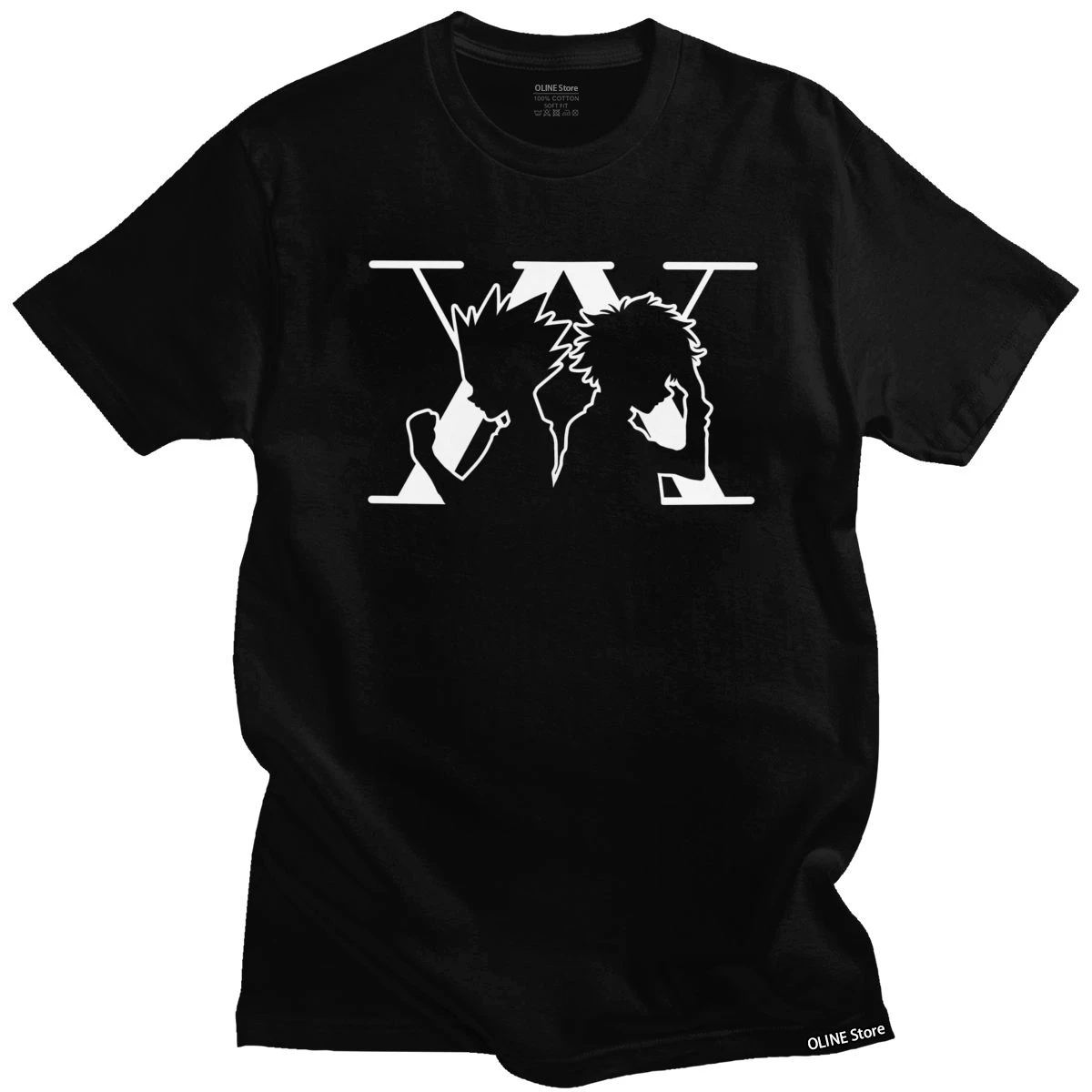 FashionAnime Hunter X Hunter Tshirt Short Sleeves Pure Cotton T-shirt Japanese Manga Hxh Gon Freecss Killua zoldyck Tee Shirts
FashionAnime Hunter X Hunter Tshirt Short Sleeves Pure Cotton T-shirt Japanese Manga Hxh Gon Freecss Killua zoldyck Tee Shirts